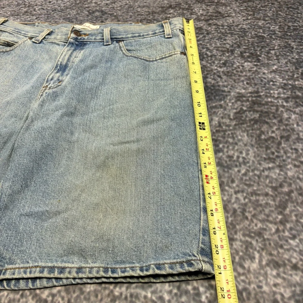 Faded Glory Jorts Mens 36 Blue Relaxed Baggy Skater Vintage Y2K‎ Denim Shorts